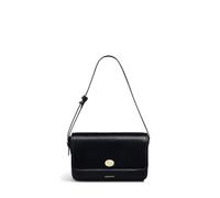 RADLEY London Magpie Lane Women's Small Leather Flapover Shoulder Bag, Black
