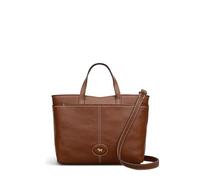 RADLEY London Maldon Mews Women's Leather Medium Ziptop Handbag with Top Handle, Cognac