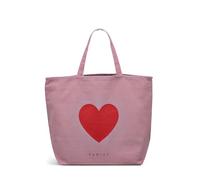RADLEY London My Love Responsible Small Ziptop Reusable Recycled Canvas Crook Tote Bag Shy Pink