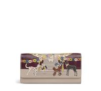 RADLEY London Party Pals Women's Leather Large Flapover Purse Wallet, Porcini