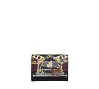 RADLEY London Party Pals Women's Leather Medium Flapover Purse Wallet, Black