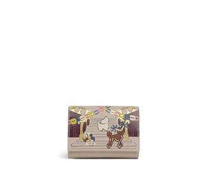 RADLEY London Party Pals Women's Leather Medium Flapover Purse Wallet, Porcini