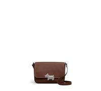 RADLEY London Percy Grove Women's Leather Medium Flapover Cross Body, Cherrywood