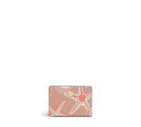 RADLEY London Picton Place Shell Small Card Holder - Leather Card Wallet with Floral Appliqué, Slim Card Case for Women (Carnation Pink)