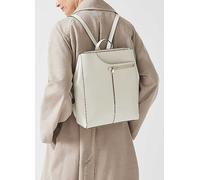 Radley London Pockets Icon Chalk Medium Ziptop Backpack Bag Chalk