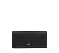 Radley London Pockets Large Bifold Purse - Matinee Black Leather, Curved Flap, Zipped Coin Pocket & Dust Bag - 17.5 x 10 x 2.5 cm (Black)