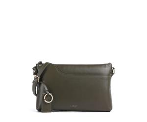 Radley London Pockets Medium | leather Crossbody bag | olive