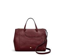 RADLEY London Pockets Soft 2.0 Women's Leather Medium Ziptop Top Handle, Merlot