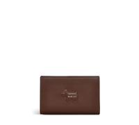 RADLEY London Puffy Protect Women's Leather Medium Bifold Purse with 10 Card Slots, Dark Oak