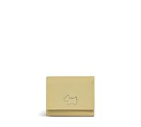 RADLEY London Radley Cookie Cutter - Protect Women's Leather Small Flapover Purse, Scuffed Lemon