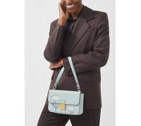 Radley London Seafoam Hanley Close Spring Rose Medium Flapover Shoulder Bag Seafoam