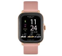Radley London Series 20 Smart Calling Watch with Cobweb Silicone Strap Rose
