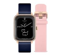 Radley London Series 20 Smart Calling Watch with interchangeable Cobweb Silicone and Ink Leather Straps Gold