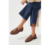 Radley London Tan Cavendish Avenue Chunky Chain Loafers Tan