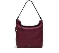 RADLEY London Waterloo Way Medium Ziptop Shoulder Handbag for Women, in Merlot Soft Grained Leather, with Padded Shoulder Straps, and Zip Fastening