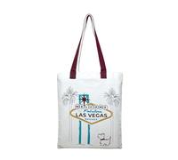 RADLEY London Welcome To Fabulous Las Vegas Nevada Responsible Medium Canvas Tote Bag, Natural