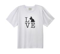 RADLEY London Womens 100% Cotton Love Pleated Sleeve T Shirt in White Size Small