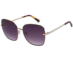 Radley London Womens 70s Inspired Oversized Square Rim Sunglasses - Black