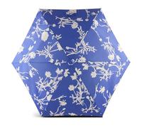RADLEY London Womens Blooming Lovely Superlite Responsible Foldaway Telescope Umbrella in Yves Blue