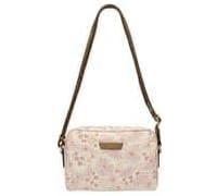 RADLEY London Womens Blooms Responsible Small Ziptop Crossbody Shoulder Bag in Natural Cream