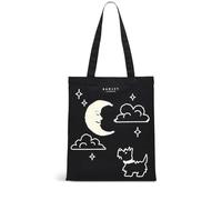 RADLEY London Womens Dog and The Moon - Responsible - Medium Canvas Tote Shoulder Bag in Black