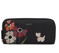 RADLEY London Womens Floribunda Leather Large Zip Around Purse Wallet in Black