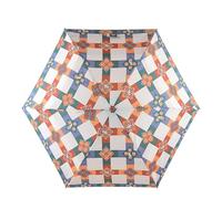 RADLEY London Womens Girls Mini Telescope Umbrella Patchwork in Chalk