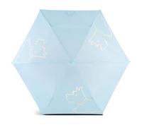 RADLEY London Womens Icon Responsible - Superlite Responsible Foldaway Telescopic Umbrella in Light Blue