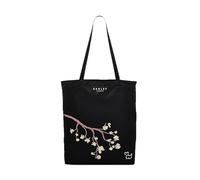 RADLEY London Womens In Bloom Responsible Foldaway Shopper Tote Shoulder Bag in Black