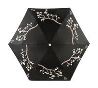 RADLEY London Womens In Bloom Superlite Responsible Foldaway Telescopic Umbrella in Black