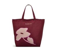 RADLEY London Womens Ladies Bloom - Responsible - Small Ziptop Crook Grab Satchel Bag in Merlot