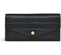 RADLEY London Womens Ladies Eltham Mews Faux Croc Leather Flapover Matinee Purse Wallet in Black