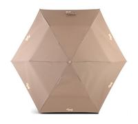RADLEY London Womens Ladies Girls DNA Mini Telescope Umbrella in Chai Stone