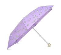 RADLEY London Womens Ladies Girls Mini Telescope Superlite Responsible Umbrella Jumping for Joy in Lavender Lilac Purple