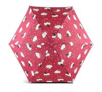 RADLEY London Womens Ladies Girls Mini Telescope Umbrella Its Written in the Stars in Coulis Pink