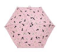 RADLEY London Womens Ladies Girls Mini Telescope Foldaway Umbrella Time to Soar in Rose Pink