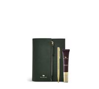 Radley London Womens Ladies Girls Take Note Zipped Pocket Organiser with A6 Notebook Pen and Lip Balm Gift Set in a Radley Branded Gift Box in Racing Green