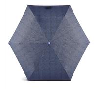 RADLEY London Womens Ladies Signature Logo Mini Telescope Umbrella in Ink Blue