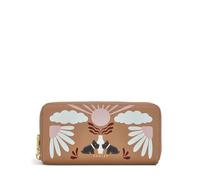 RADLEY London Womens Large Leather Zip Around Matinee Purse Wallet Rising Sun in Chai