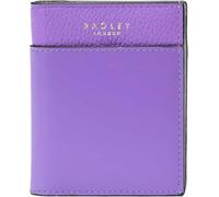 RADLEY London Womens Leather Liverpool Street Small Bifold Card Holder Wallet in Purple