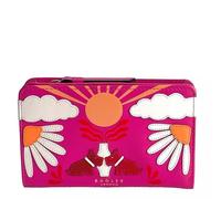 RADLEY London Womens Medium Leather Rising Sun Bifold Purse Wallet in Bright Pink