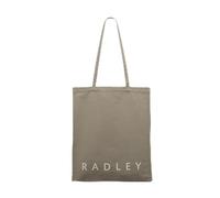 RADLEY London Womens Medium Open Top Canvas Shoulder Tote Bag in Drizzle Green
