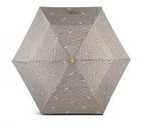 RADLEY London Womens Mini Telescopic Foldaway Umbrella Heirloom Ski Dog in Cloud Burst Grey