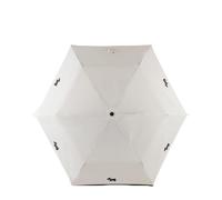 RADLEY London Womens Mini Telescopic Foldaway Umbrella in Chalk Cream