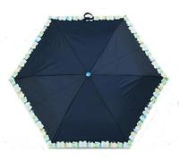 RADLEY London Womens Mini Telescopic Umbrella Rock Climbing in Ink Navy Blue