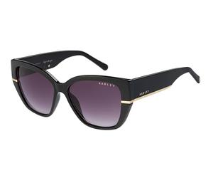 RADLEY London Women's Oversized Square Cat Eye Sunglasses, 56 mm, Black