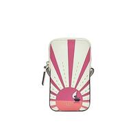 RADLEY London Womens Sailing into the Sunset Medium Phone Crossbody Shoulder Bag in Light Natural and Pink