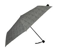 RADLEY London Womens Signature Logo Mini Telescopic Foldaway Umbrella in Black
