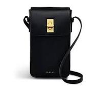 RADLEY London Womens Smooth Leather Black Medium Phone Cross Body Bag Threadneedle Street