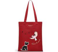 RADLEY London Womens Time to Soar - Responsible - Medium Canvas Tote Shoulder Bag in Red